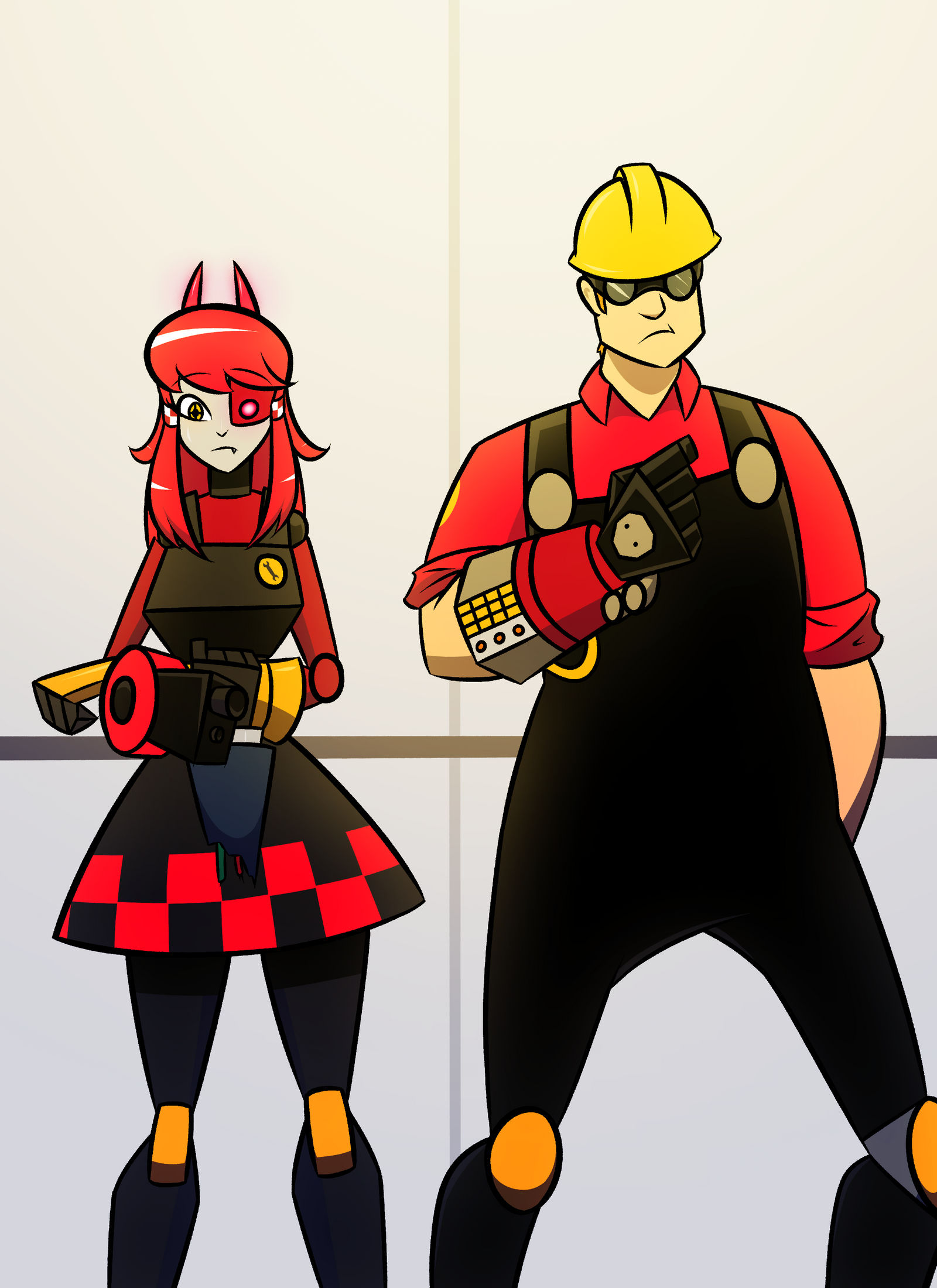 (D)engie and Power Type Mimi by Notori0us7 on DeviantArt