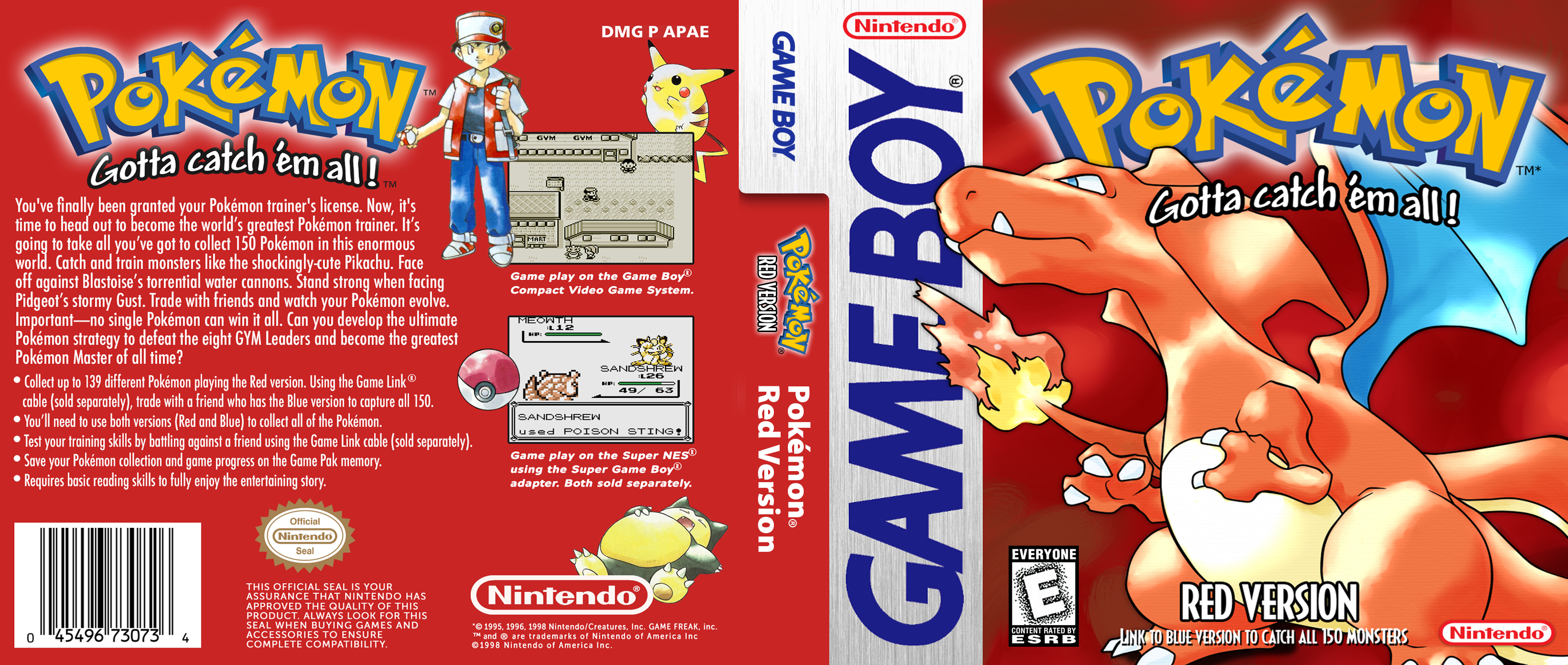 Pokemon red for top ds