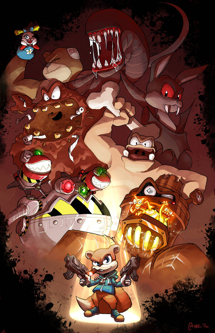 Conker S Bad Fur Day Boss Compilation By Cptbee On Deviantart Conker S Bad Fur Day Boss Compilation By Cptbee On Deviantart