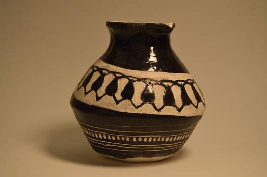 Ceramic Vase (sgraffito)