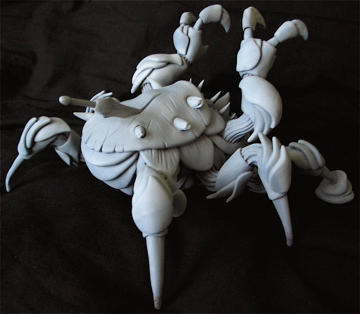 Monster Crab - rear view by uberjeff on DeviantArt