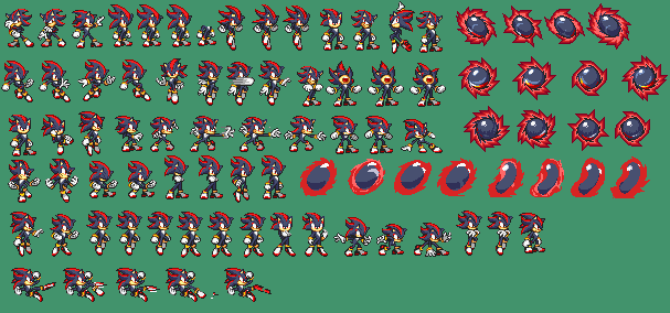 Shadow Poses sprites by Purpleshadow738 on DeviantArt