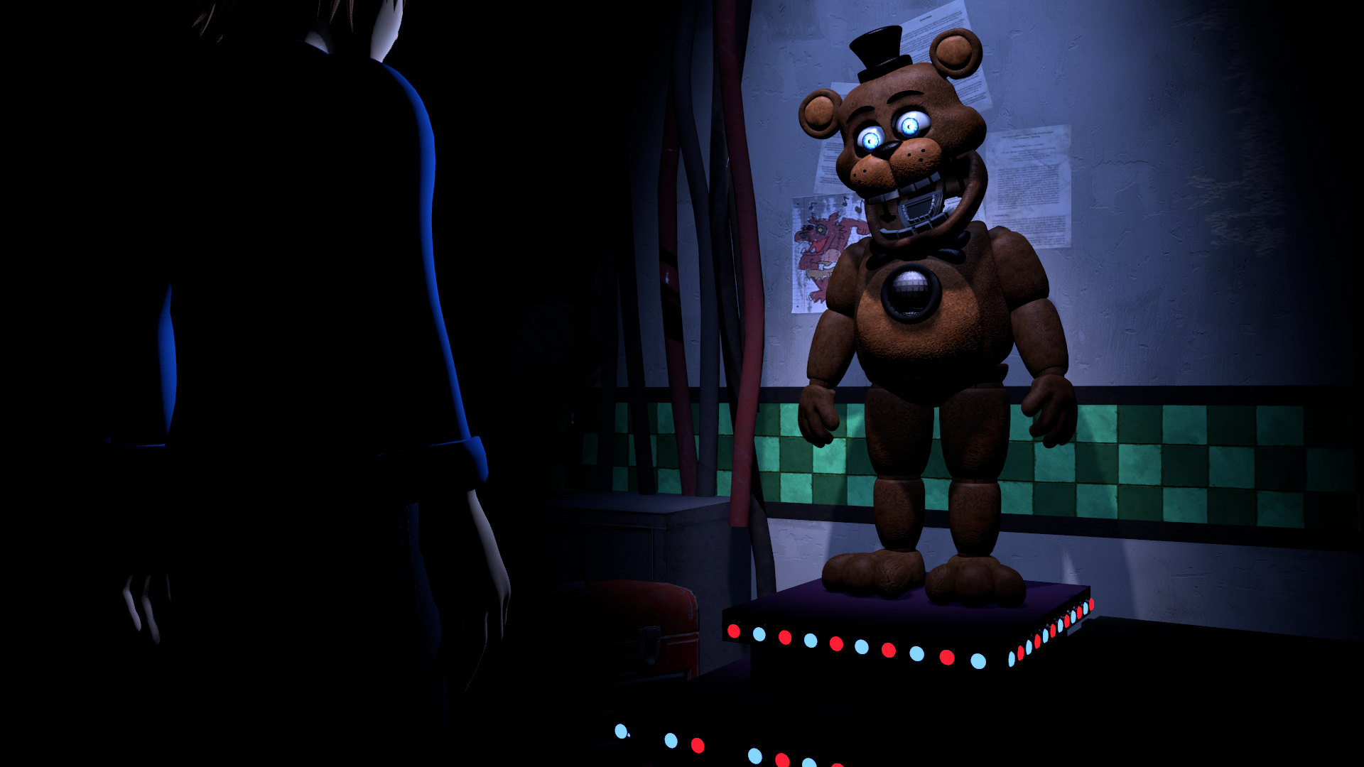 ArtStation - Lonely Freddy (animation commission for Kyle Allen Music)