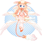 C: Orange Cream Wingupuff + Video by RumCandyAdopt