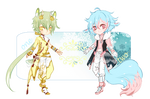 East and West _ sketch adopt OTA + EXTRA (CLOSED) by RumCandyAdopt