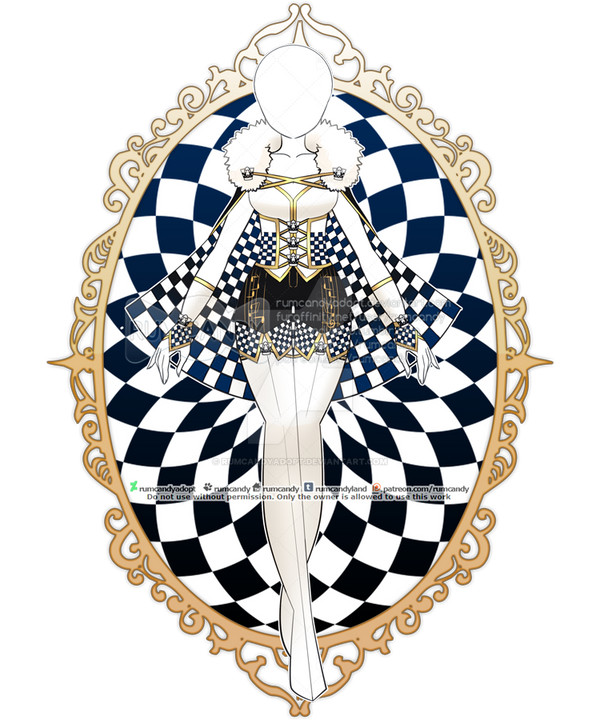 Rook Refrain Outfit R556 (OPEN) by RumCandyAdopt on DeviantArt