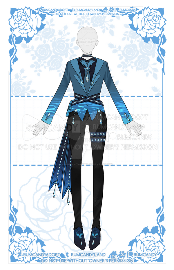 Tailored Cete Outfit R551 (Sold) by RumCandyAdopt on DeviantArt
