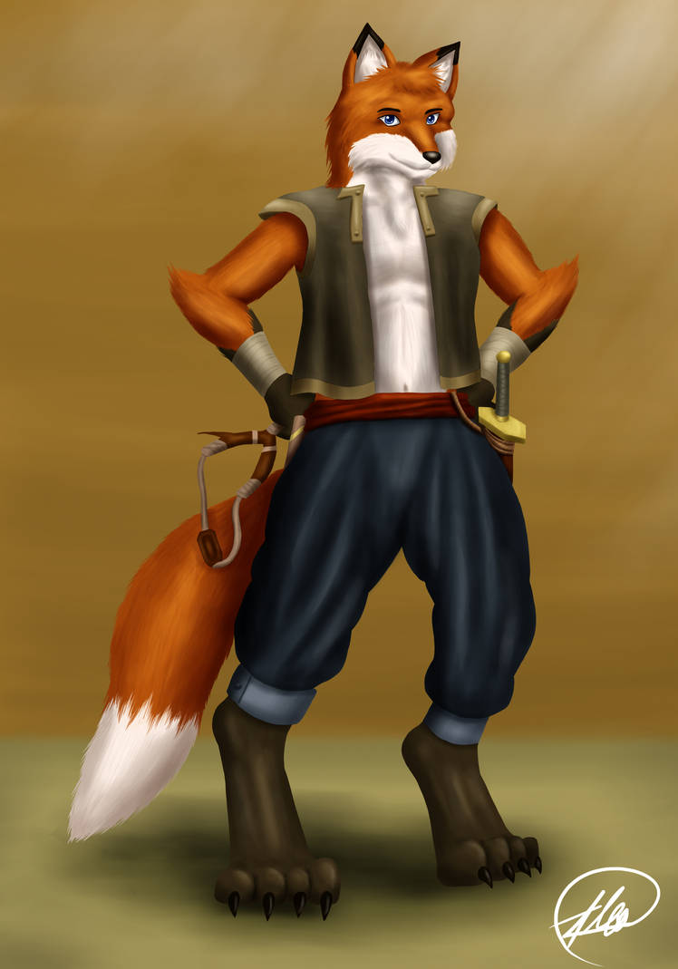 Cody the Fox by SymbolHero on DeviantArt