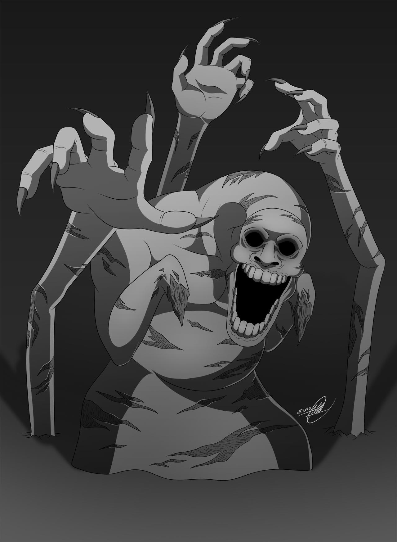 Day 29 Dead Hand by SymbolHero on DeviantArt