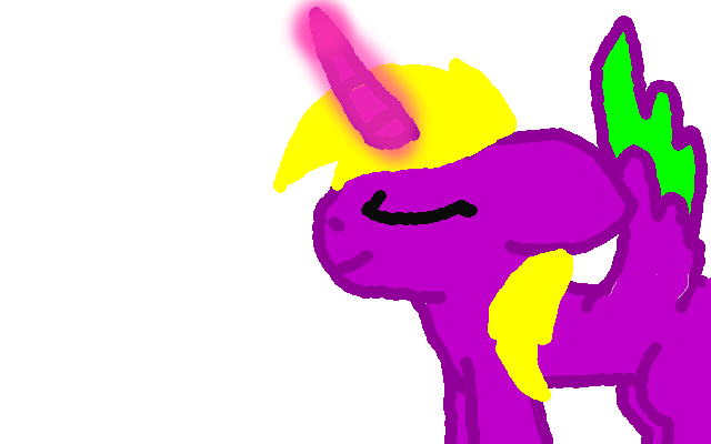 Purplestar the Alicorn