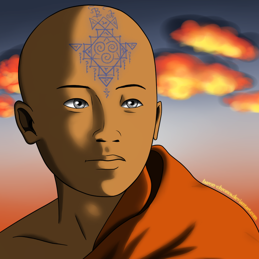 Avatar ang 9. Аанг тибетский монах. Аватар аанг. Черный аватар аанг. Аанг глаза.