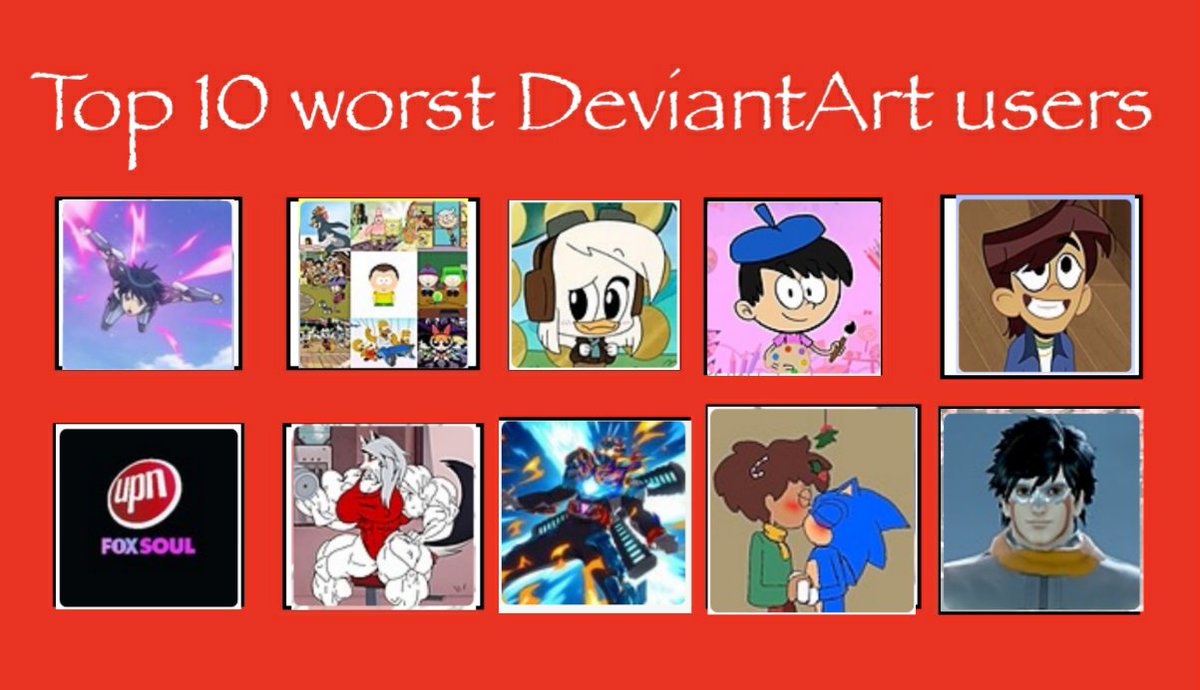 Deviantart Fail Top 10 worst deviantart users by nyannoceda on DeviantArt