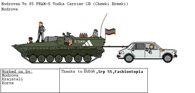 Vz.85 PRAM-S Vodka Carrier CB (Cheeki Breeki)