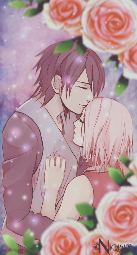 fondo para pantalla sakura y sasuke by saberalma on DeviantArt
