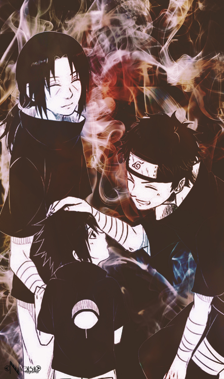 Fondo para pantalla itachi sasuke y shisui by saberalma on DeviantArt