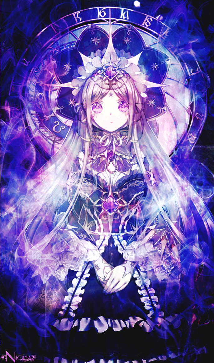 Fondo para pantalla anime girl horoscope by saberalma on DeviantArt Fondo para pantalla anime girl horoscope by saberalma on DeviantArt