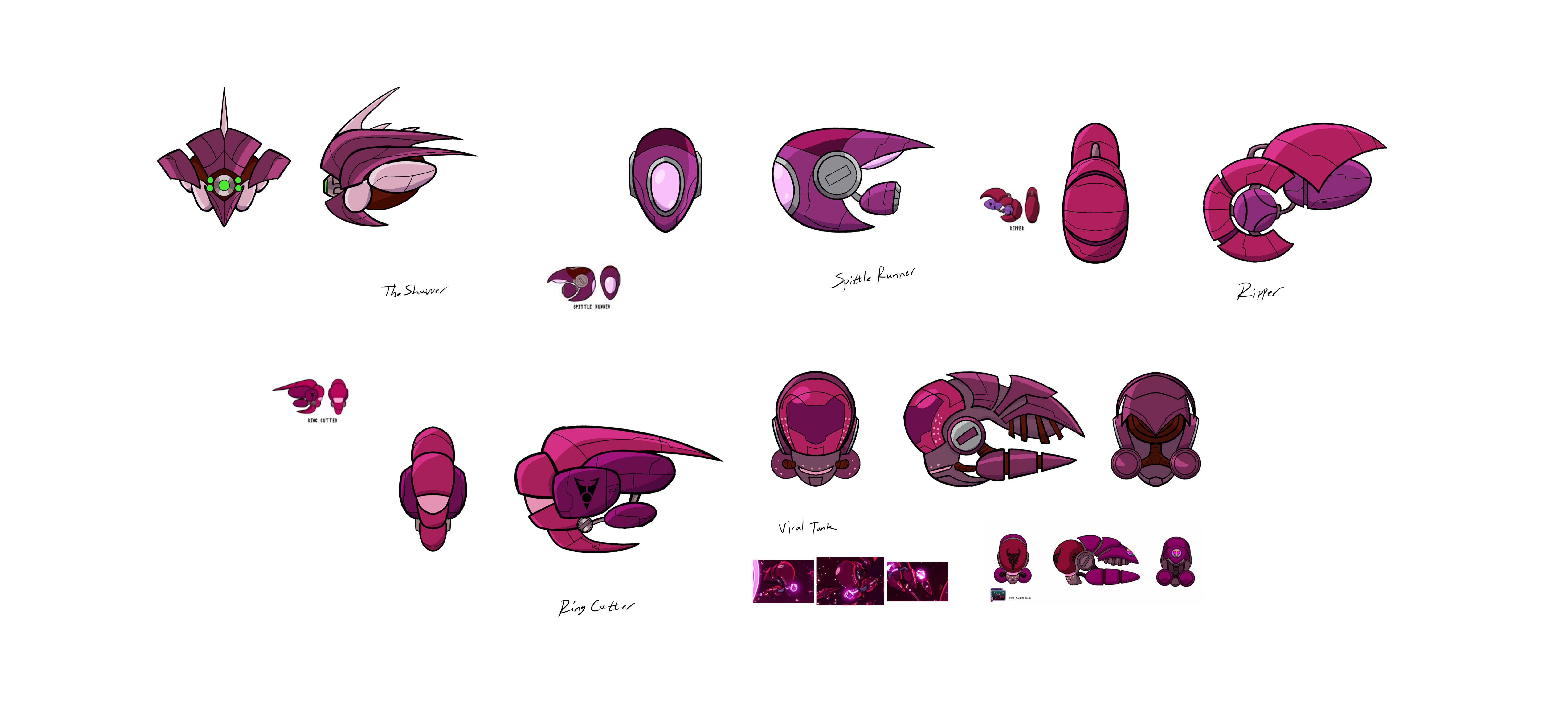 Irken Ranks OG Irken Armada Ships in Florpus style by BenAllen217 on DeviantArt