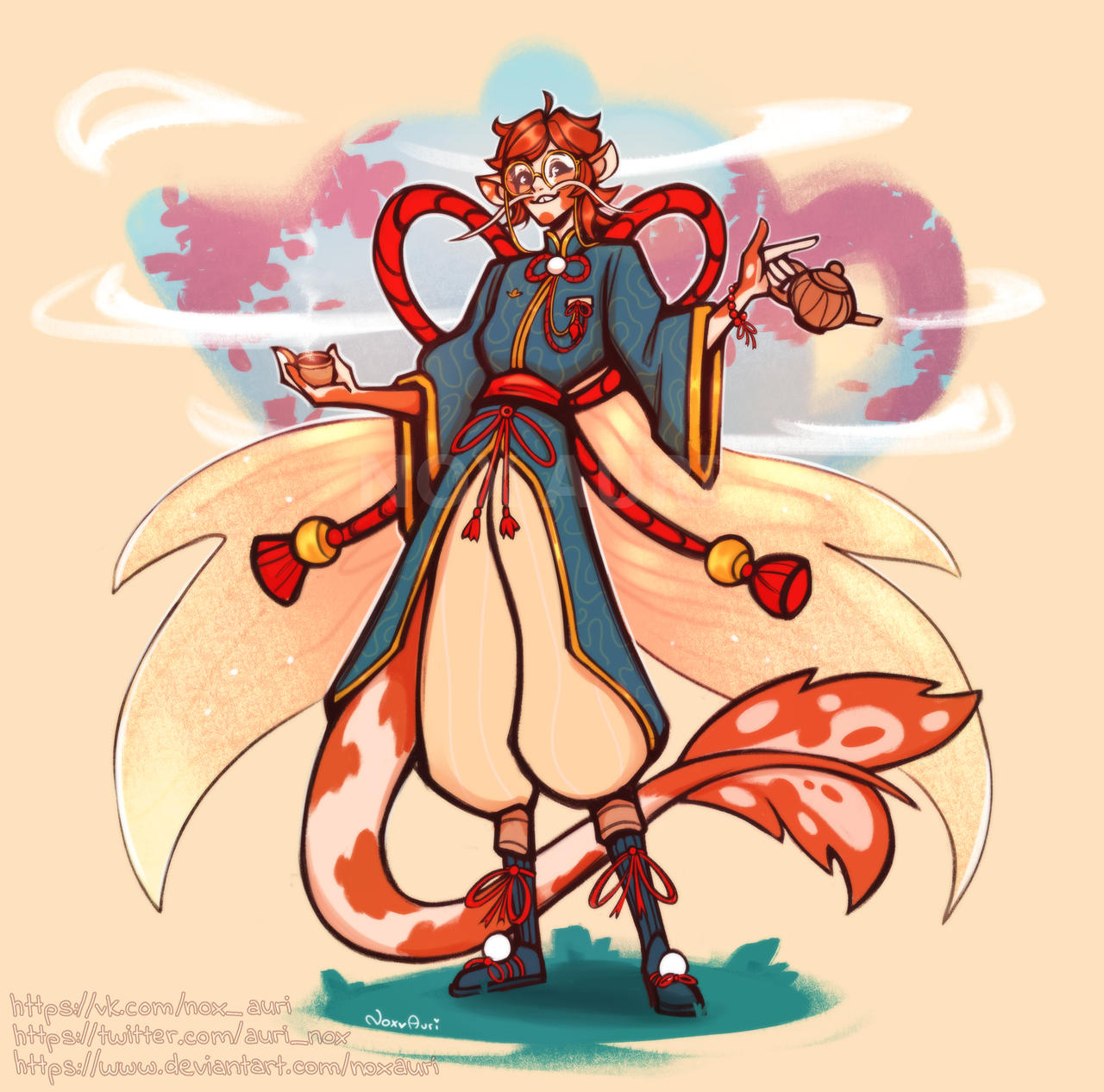 Cod Fish Oc OC Koi fish by NoxAuri on DeviantArt