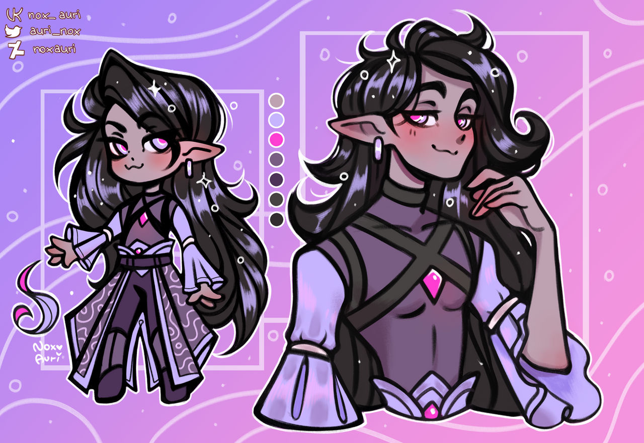 Chibi Ref Sheet for ab2 by NoxAuri on DeviantArt