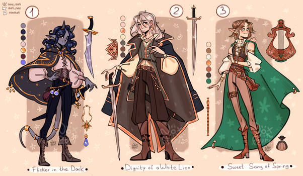 [ CLOSED ] Set price fullbody adopts