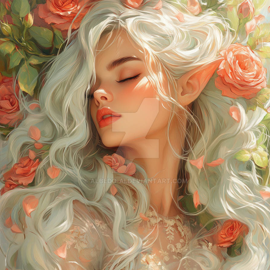 Elf Profile Animation Profile Picture Elf #5 by Albedo-AI on DeviantArt