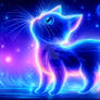 Neon Cat #4