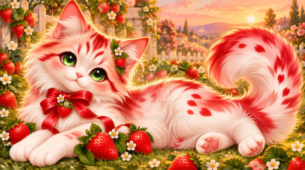 Devendar T Strawberry Dream by Albedo-AI on DeviantArt