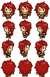 Character Set pixel practice