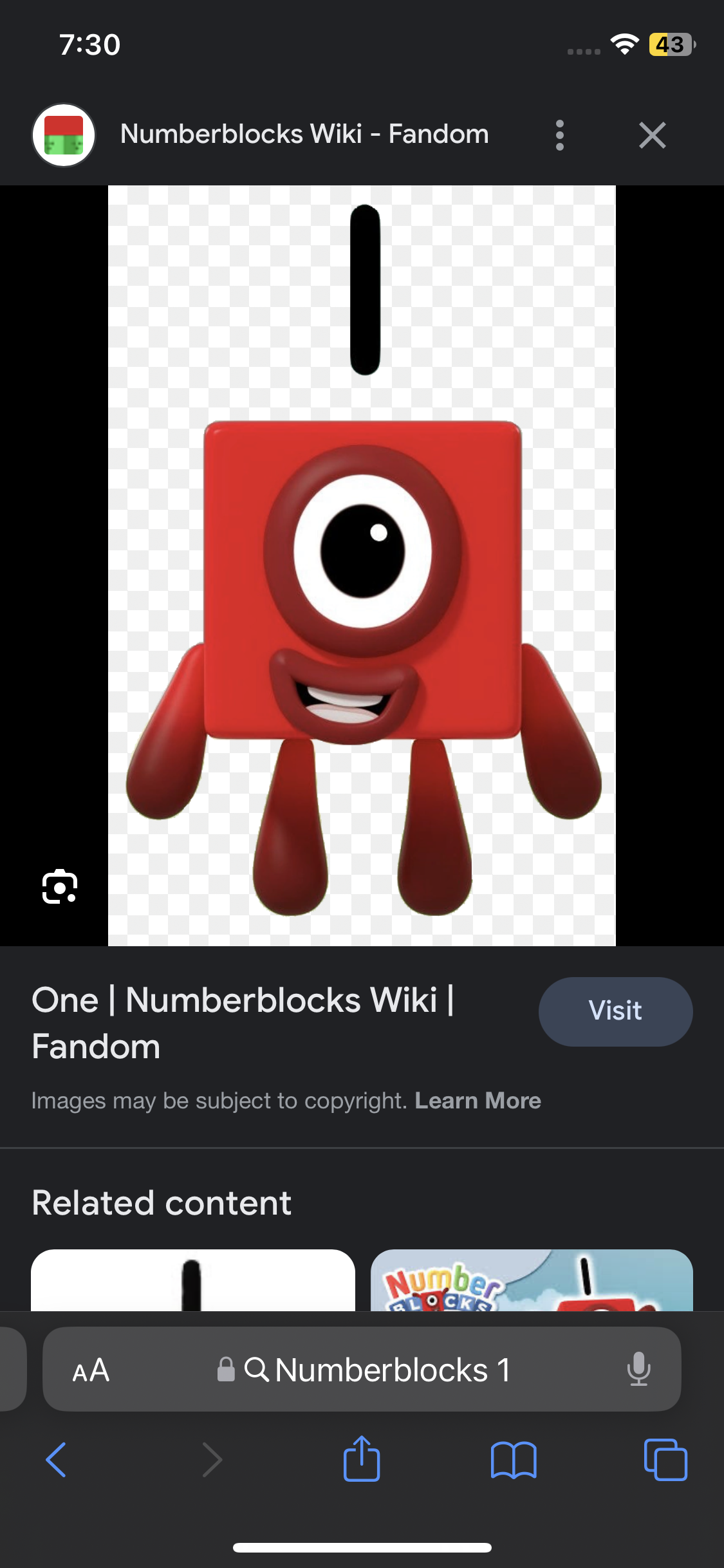 One, Two, Three!, Numberblocks Wiki