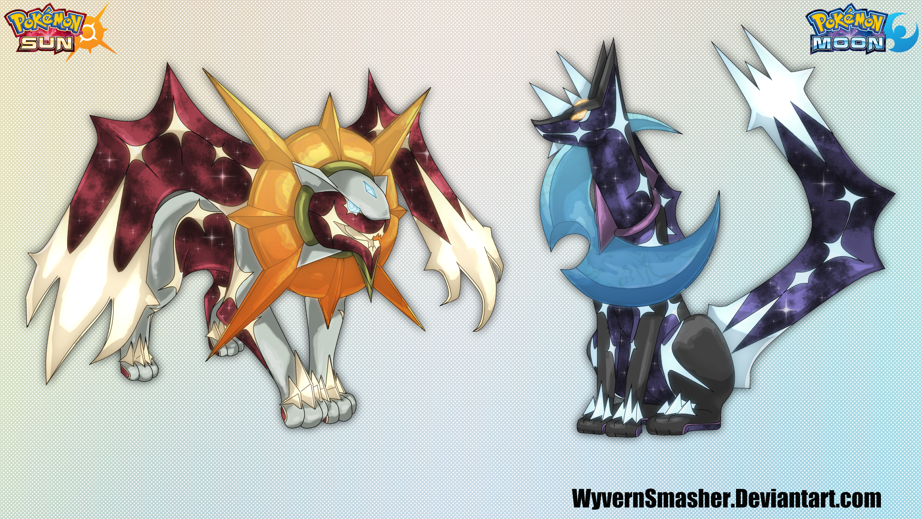 Pokemon Sun And Moon Legendaries By Wyvernsmasher On Deviantart Pokemon Sun And Moon Legendaries By Wyvernsmasher On Deviantart
