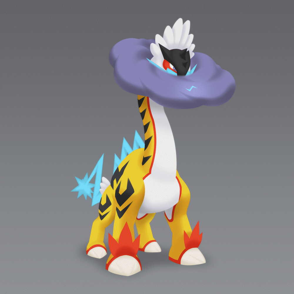 Pokemon Raging Bolt Animation Raging Bolt animation by wyvernsmasher on DeviantArt