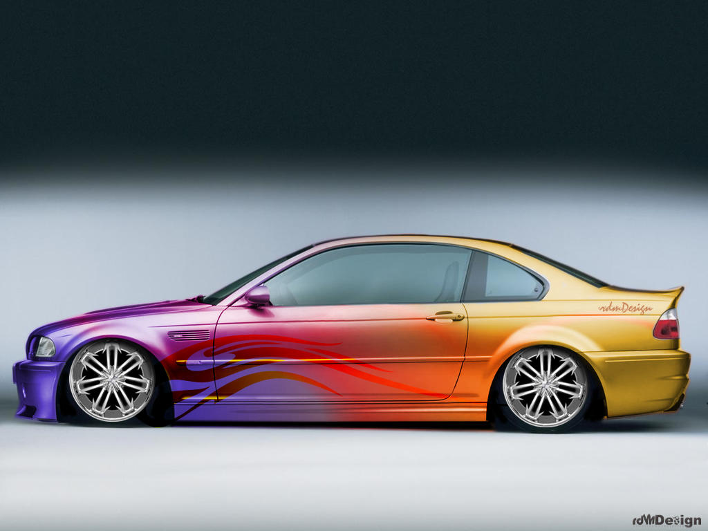 BMW M3 Fire