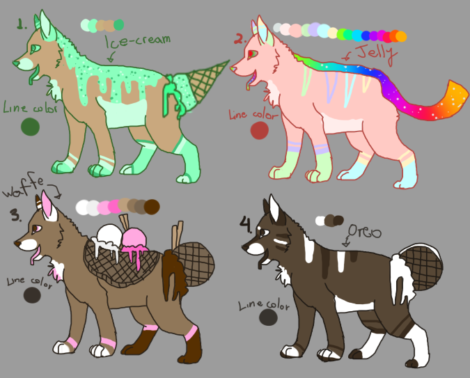 Desert Puppies Adoptables #2[OPEN]