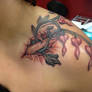 Bleeding heart skin rip