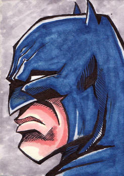 Batman sketch card