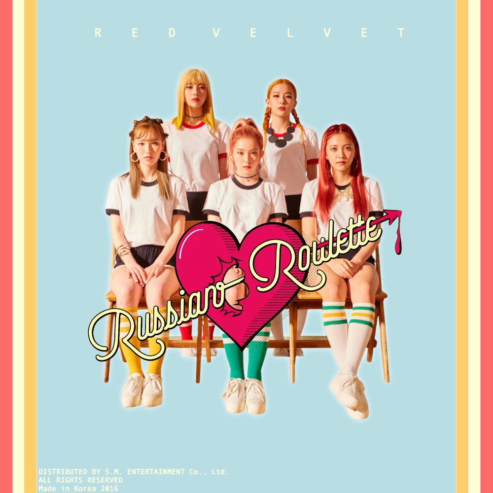 russian roulette red velvet Sticker for Sale by dexta