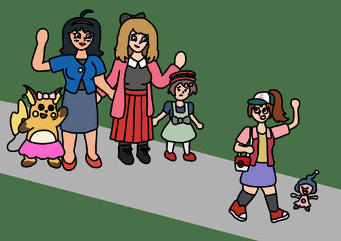 MarchNeeds(Poke)moms: Ashley and Serena