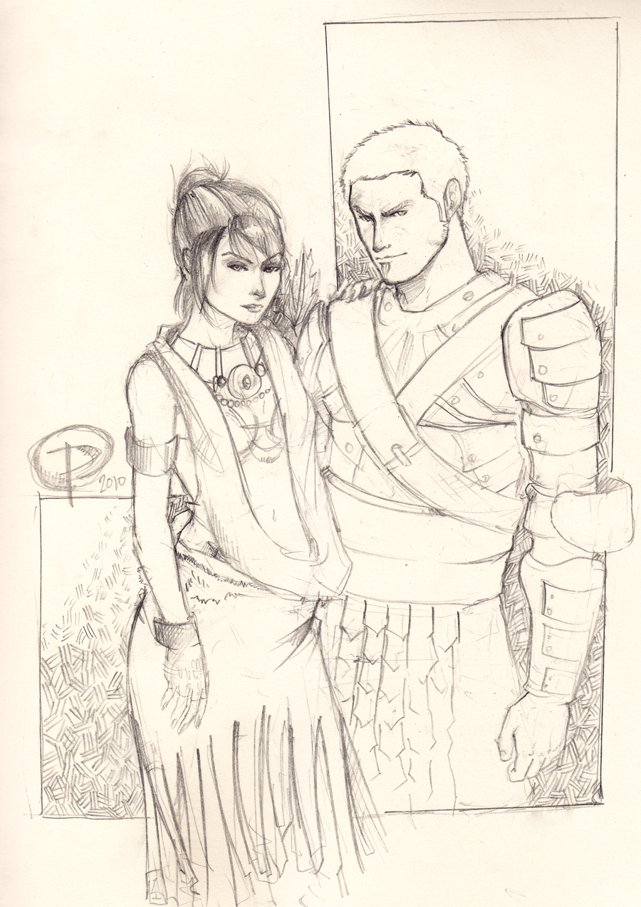 DAO: Morrigan and Edric