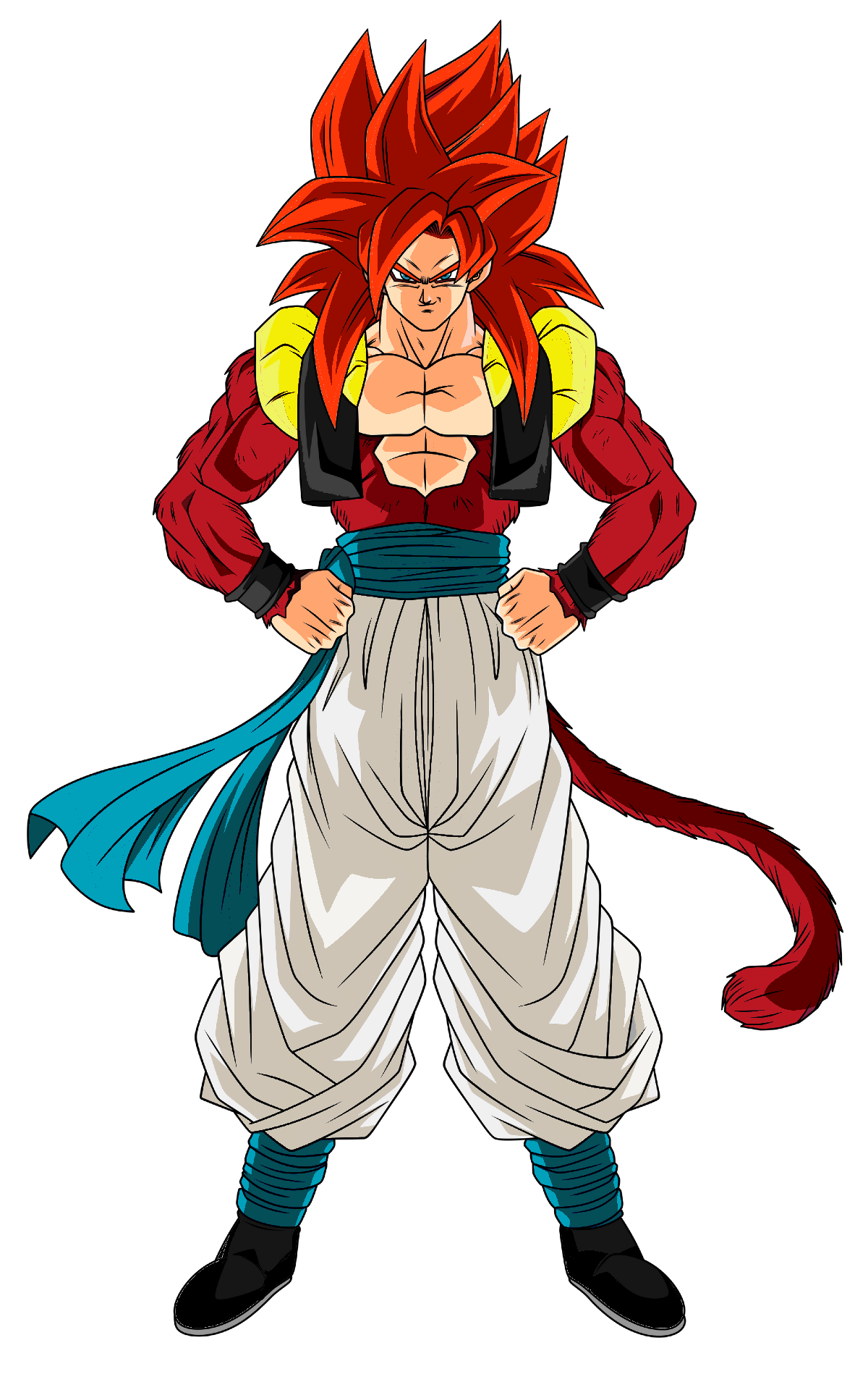 [HD] Shintani Colors SSJ4 Gogeta by Xve319 on DeviantArt