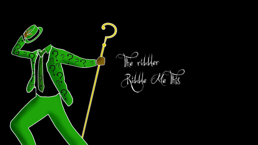 The Riddler Wallpaper by benji-0 on DeviantArt