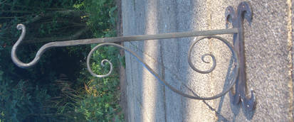 Hanging Basket Hook, Pre-Hammerite