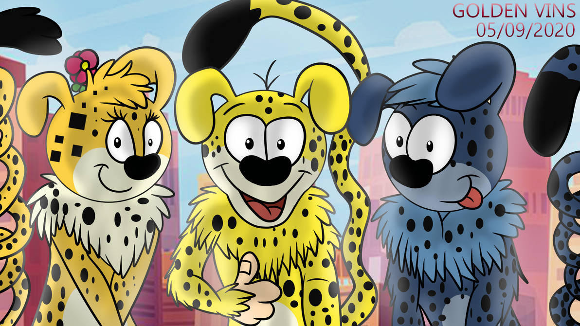 les Marsupilami dans la ville. by mondewebcom on DeviantArt