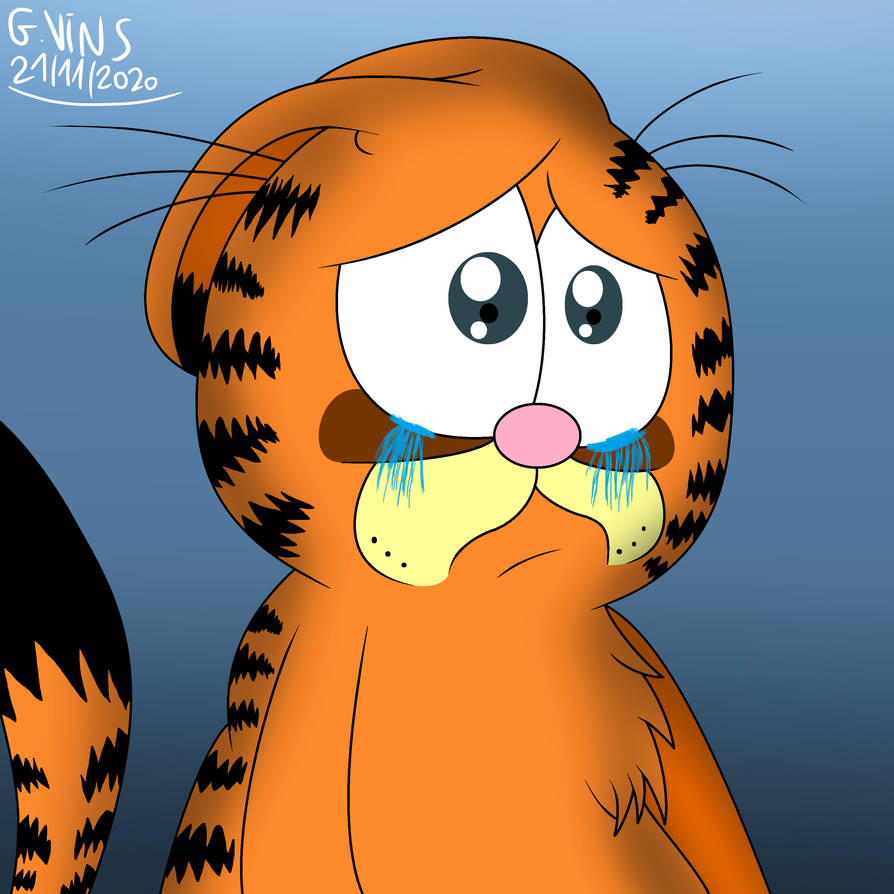 Sad Garfield By Mondewebcom On DeviantArt sad-garfield-by-mondewebcom-on-deviantart