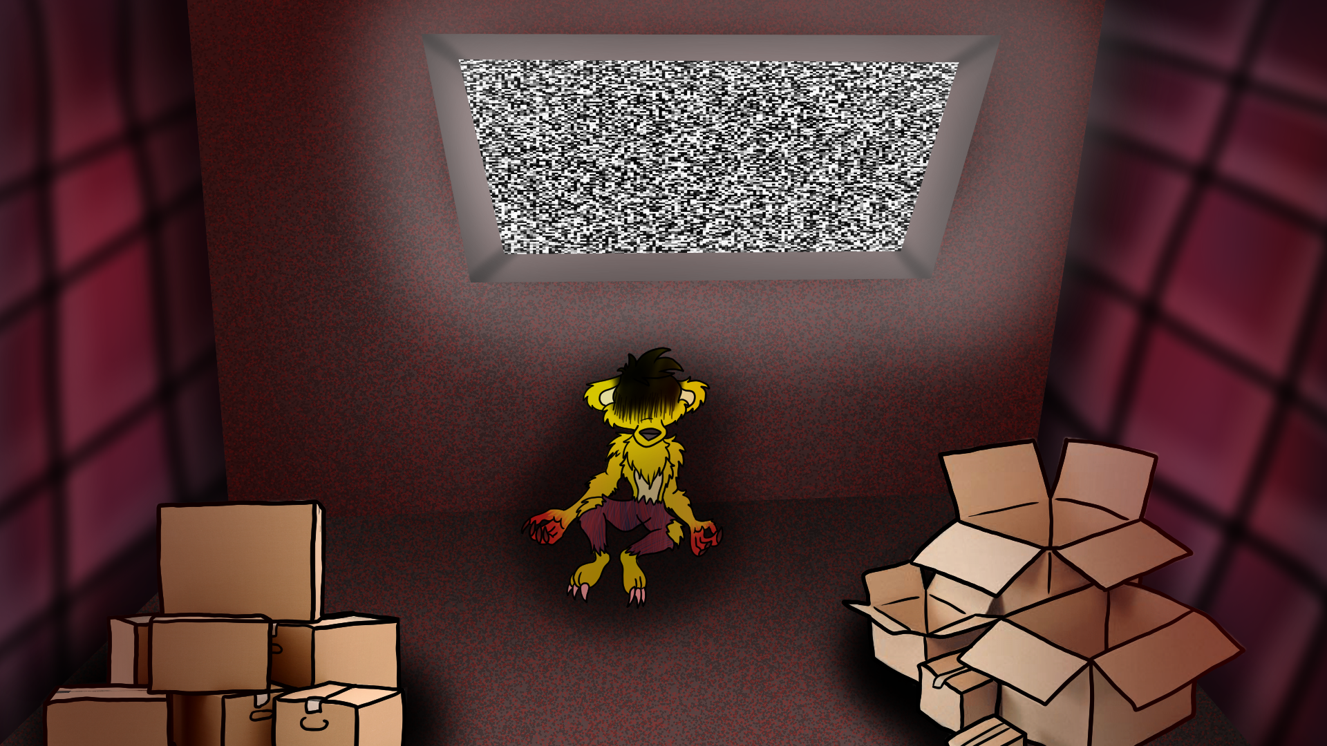 Glitchtrap? (FNAF SB Ruin Art) by mondewebcom on DeviantArt