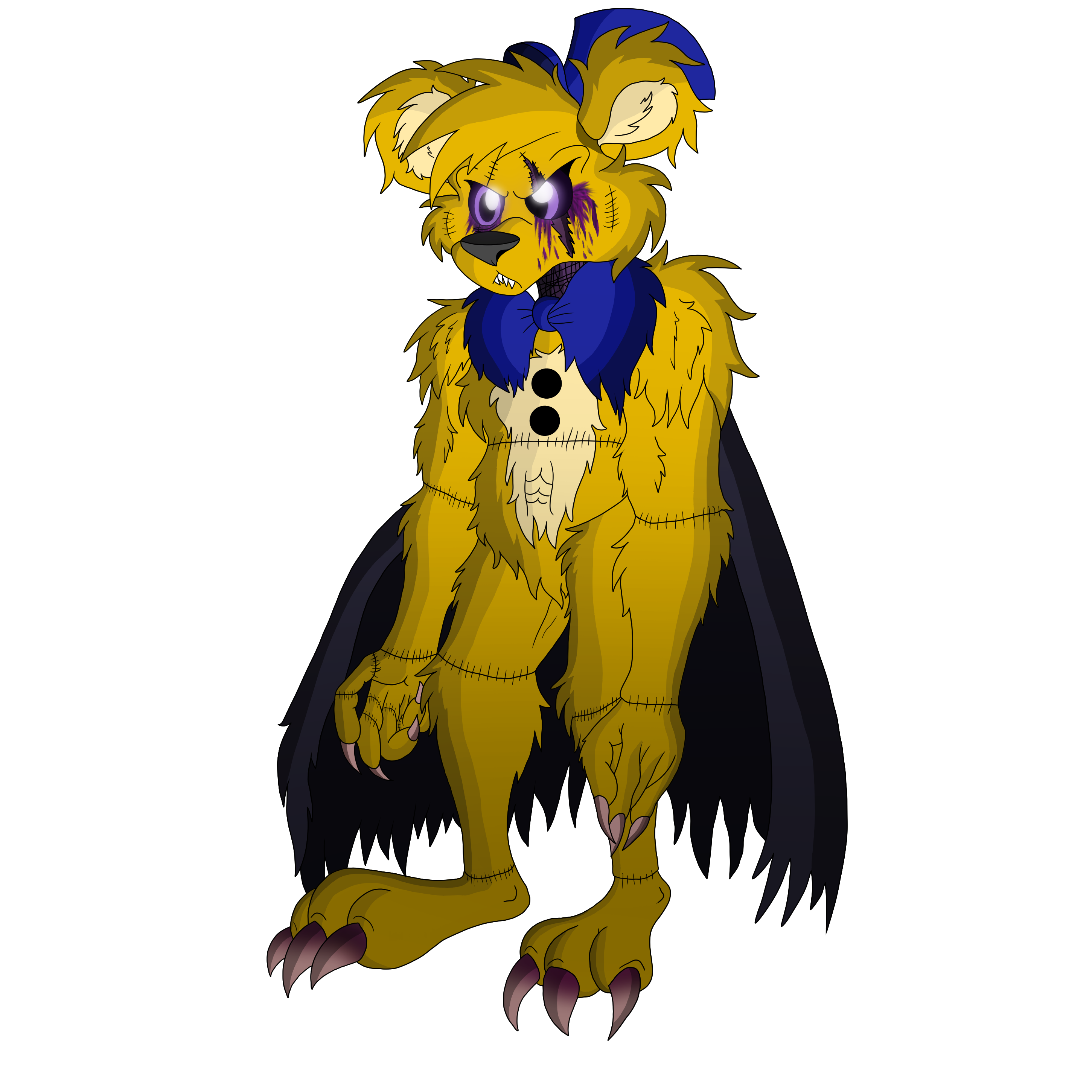 Fredbear (Golden Freddy) by Riuma -- Fur Affinity [dot] net