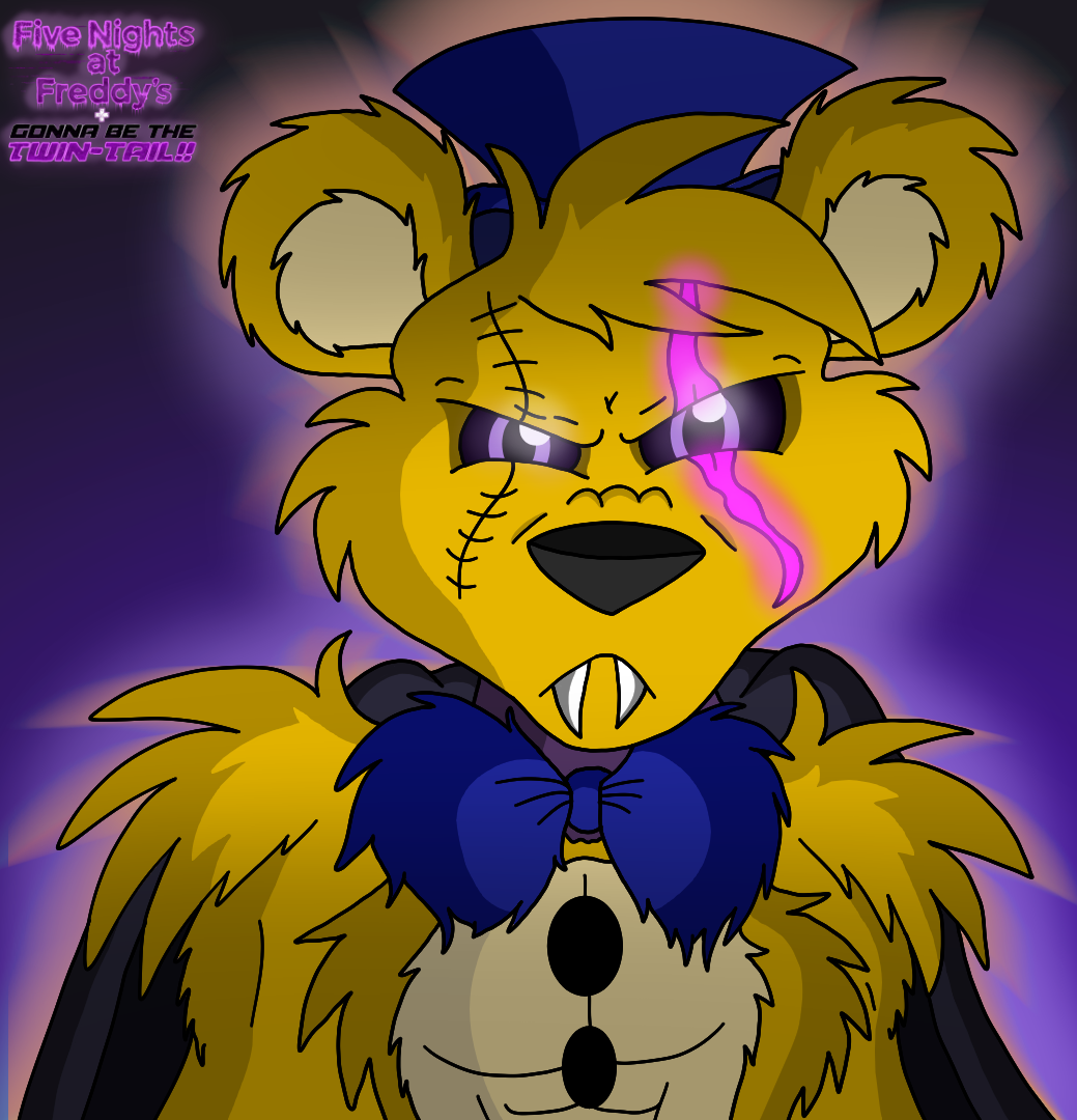 FNAF 4 - Fredbear Encounter by LadyFiszi on DeviantArt