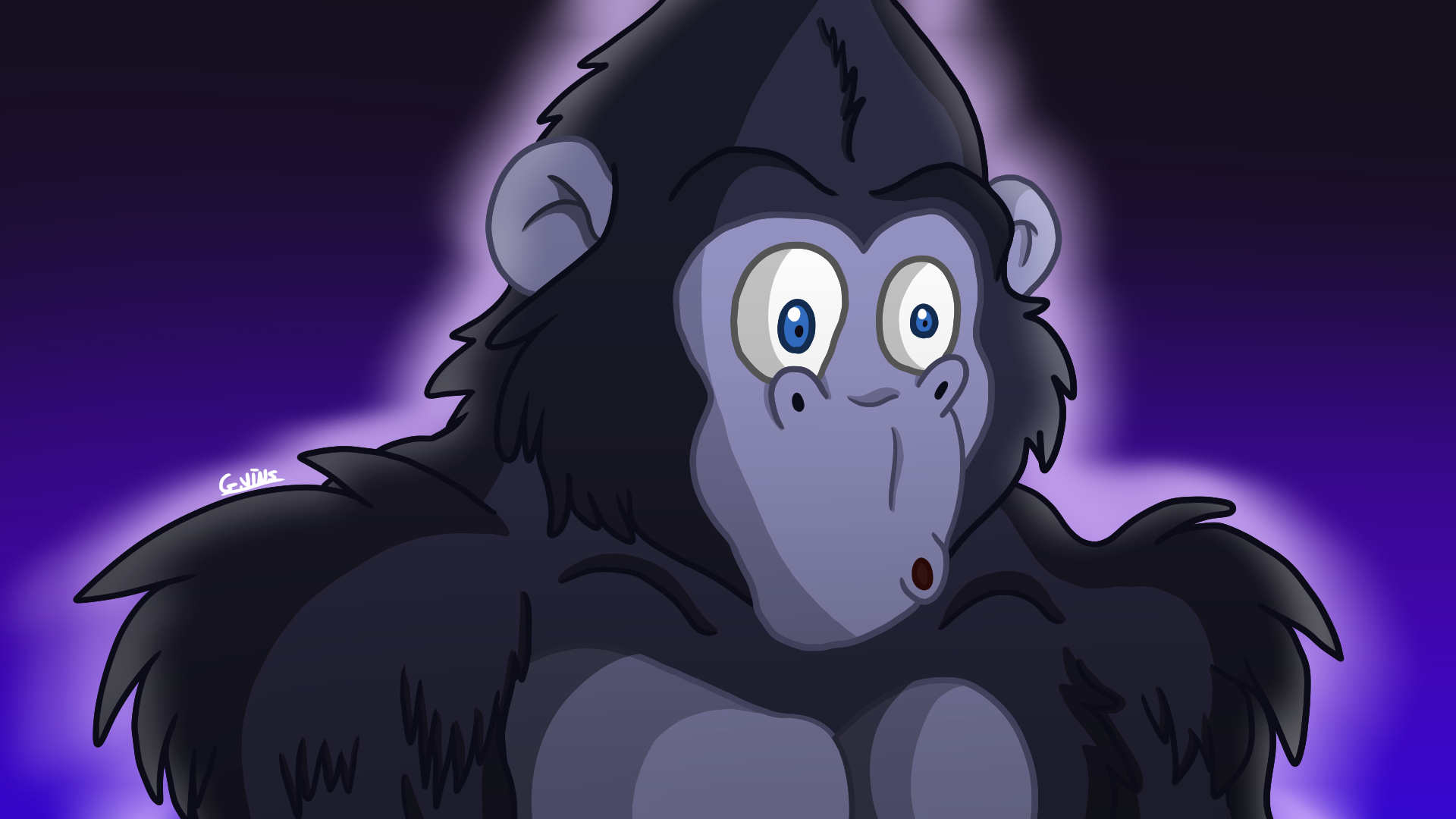The Cartoon Gorilla by mondewebcom on DeviantArt The Cartoon Gorilla by mondewebcom on DeviantArt