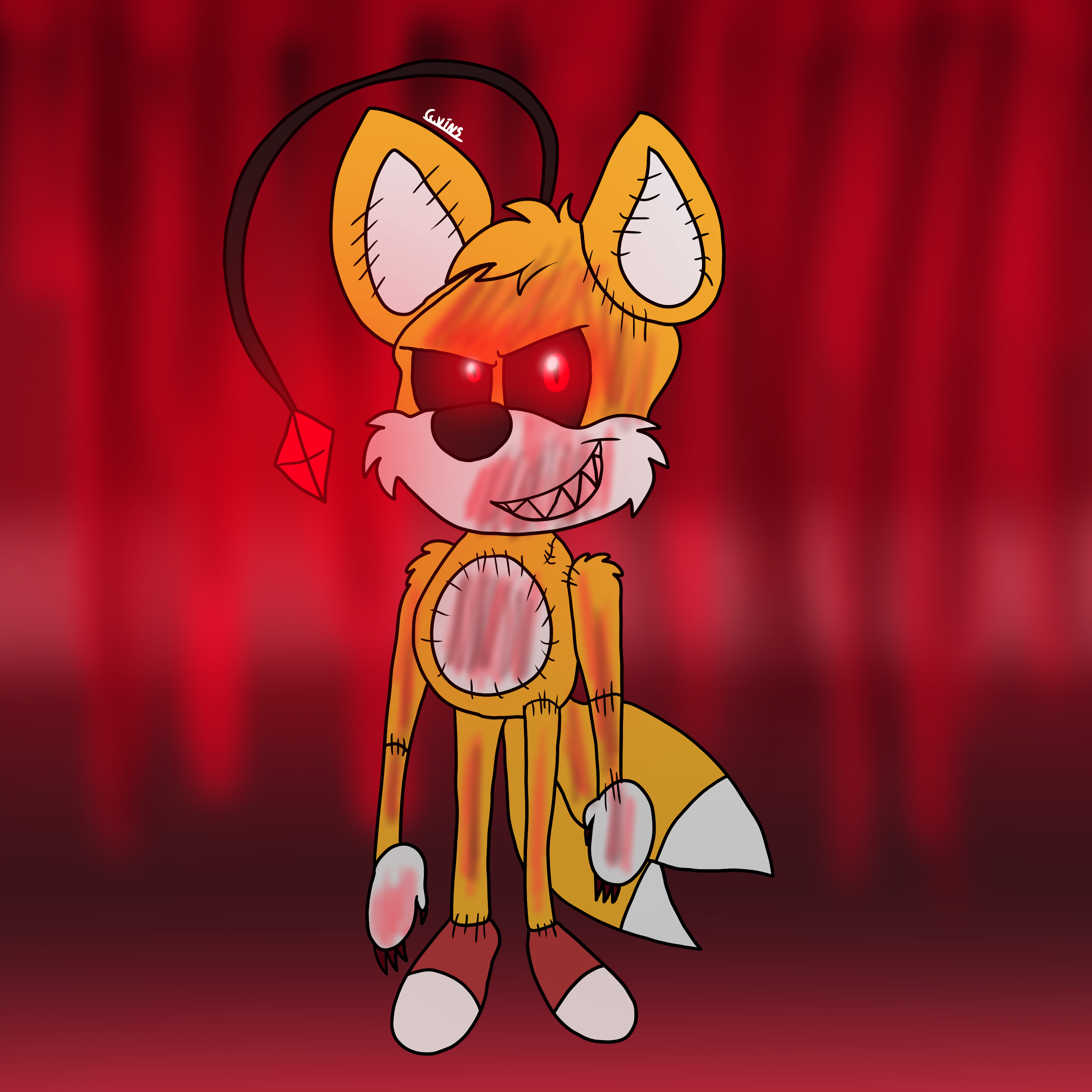 Tails.doll  Tails doll, Sonic art, Art
