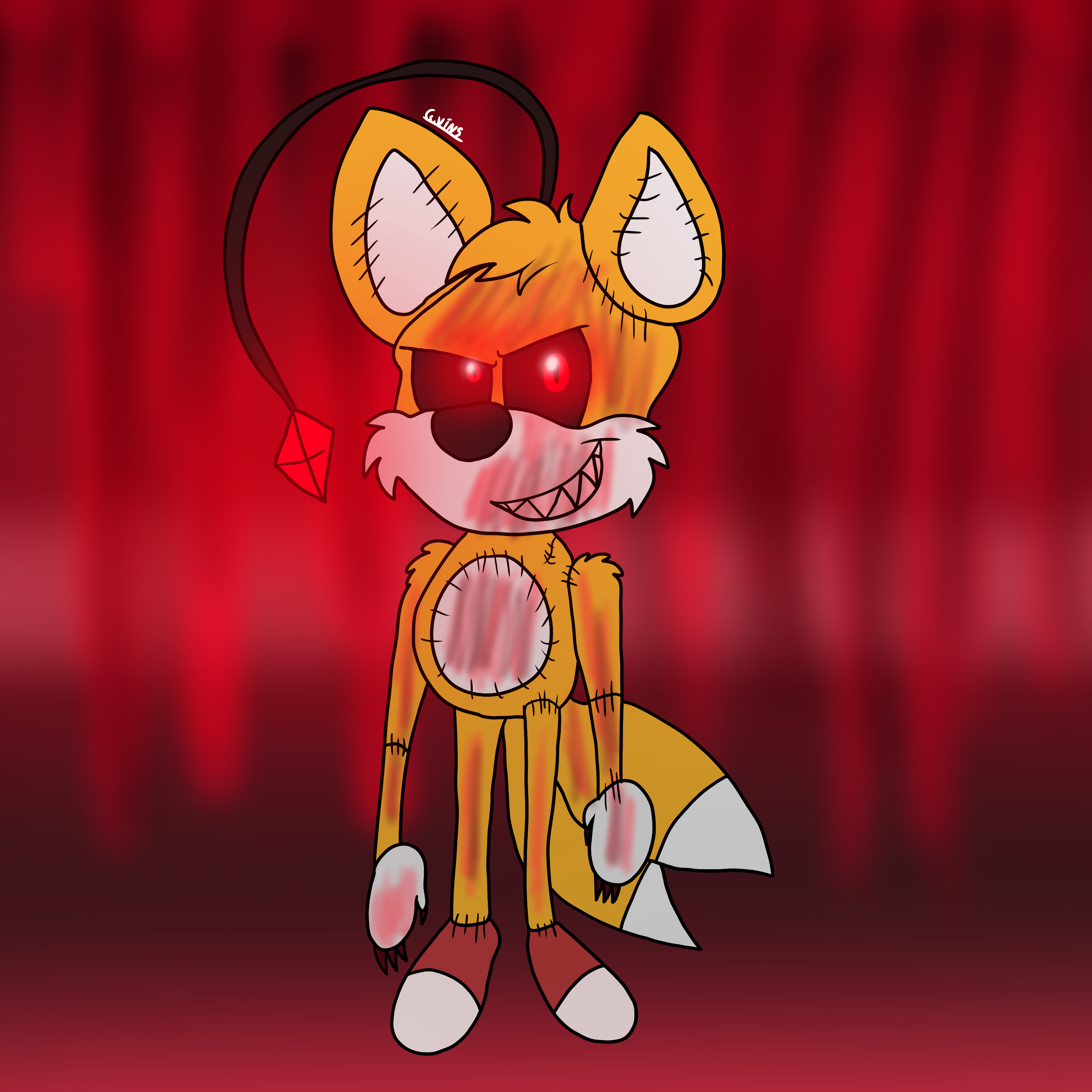 Imagem de EVIL CHIBI TAILS DOLL #129525561