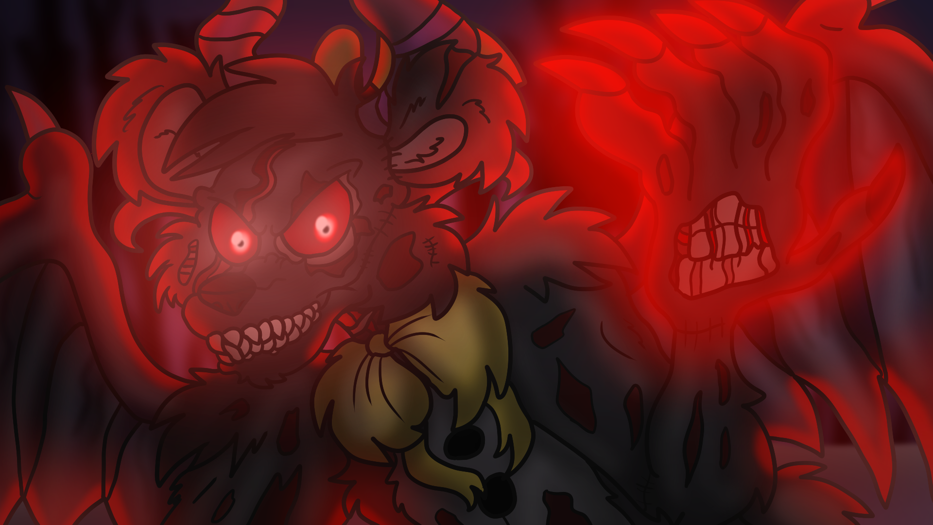 FNAF 4: Nightbear by Estevamgamer on DeviantArt